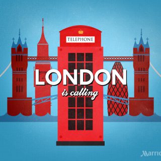 London is Calling: London Travel Poster