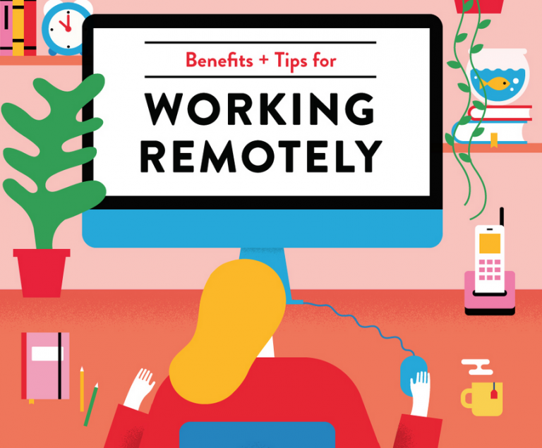 How to Work from Home Tips Infographic Lemonly Infographic Design