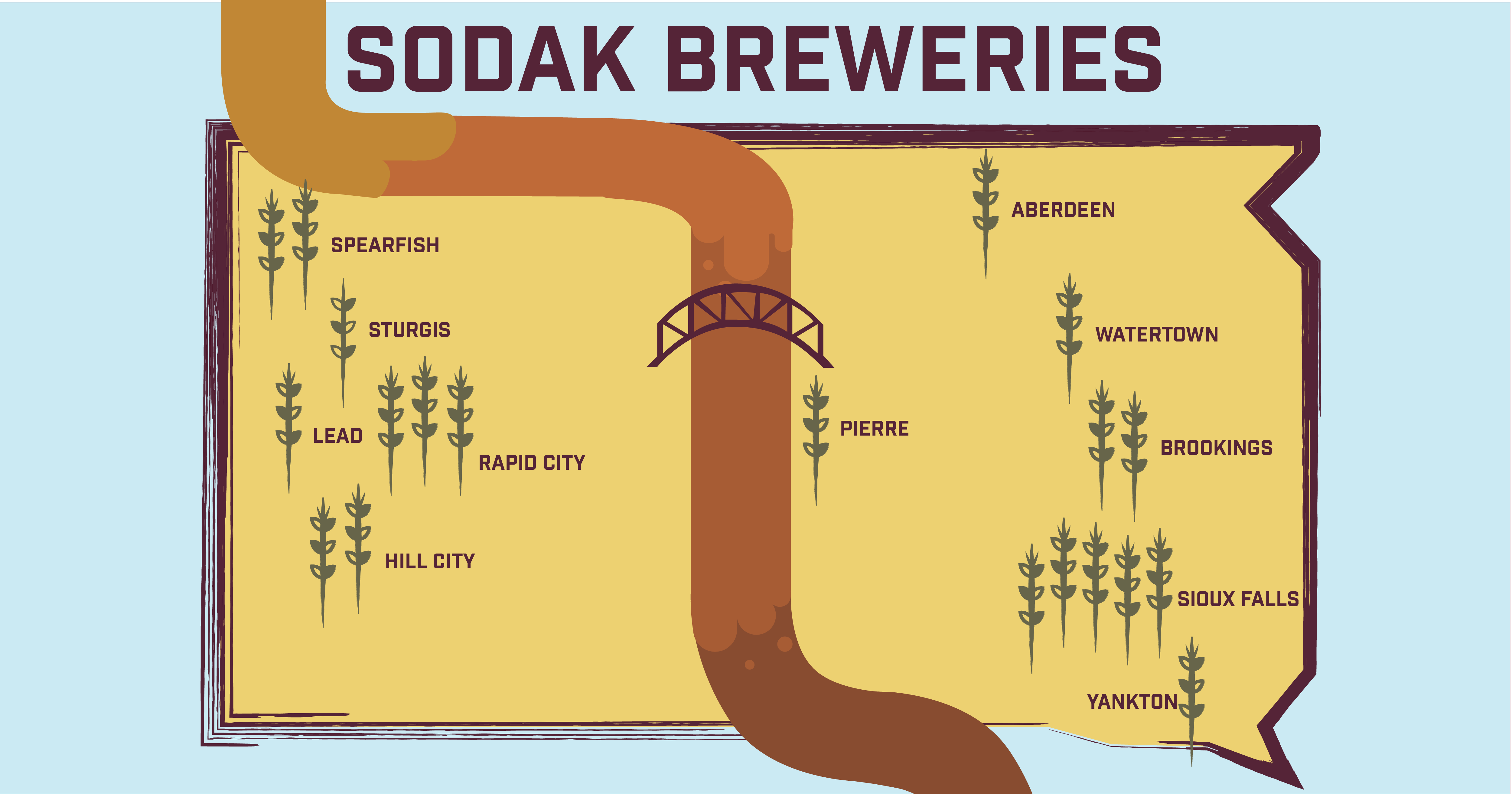 A Guide to Craft Beer in South Dakota Infographic Lemonly Infographics