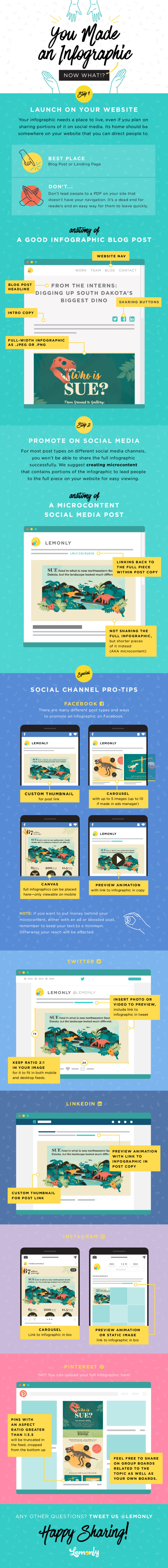 Social Media Best Practices For Sharing Infographics 