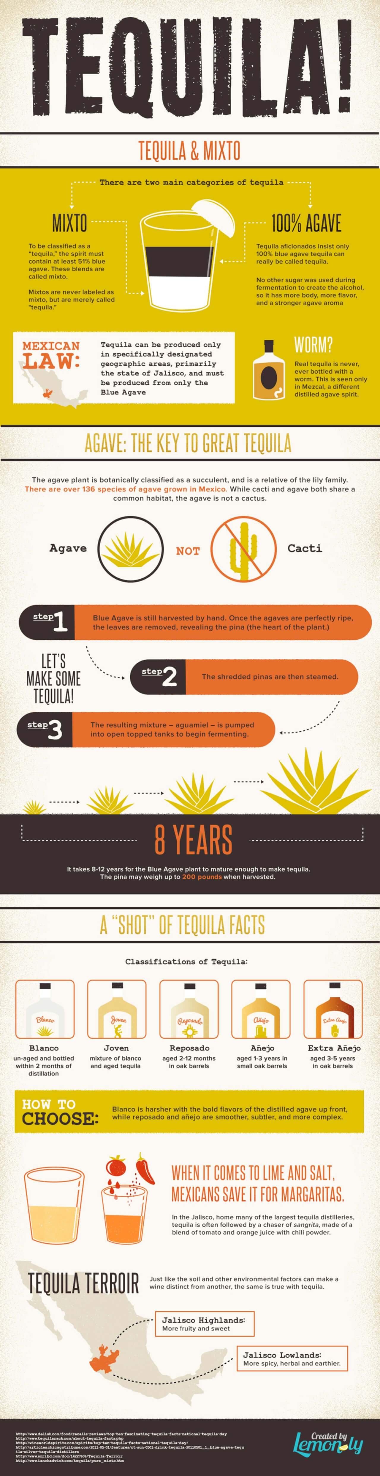 Best Infographics: Tequila!