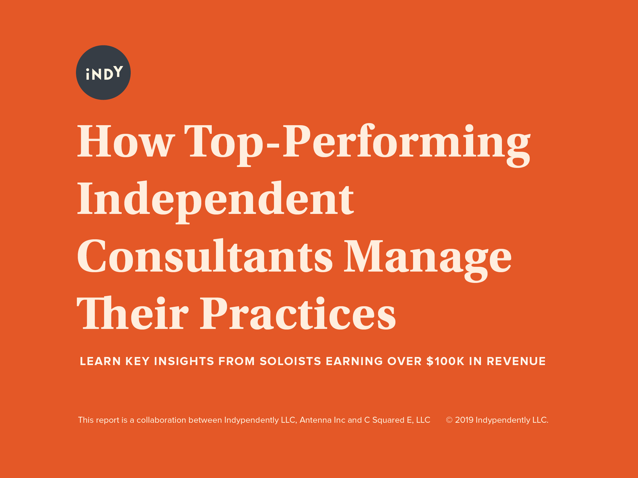 How Top-Performing Independent Consultants Manage Their Practices