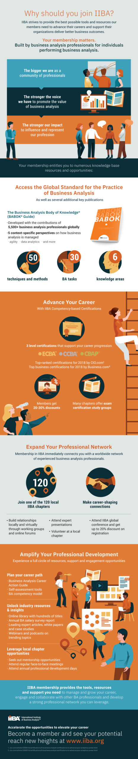 IIBA Recruitment Infographic