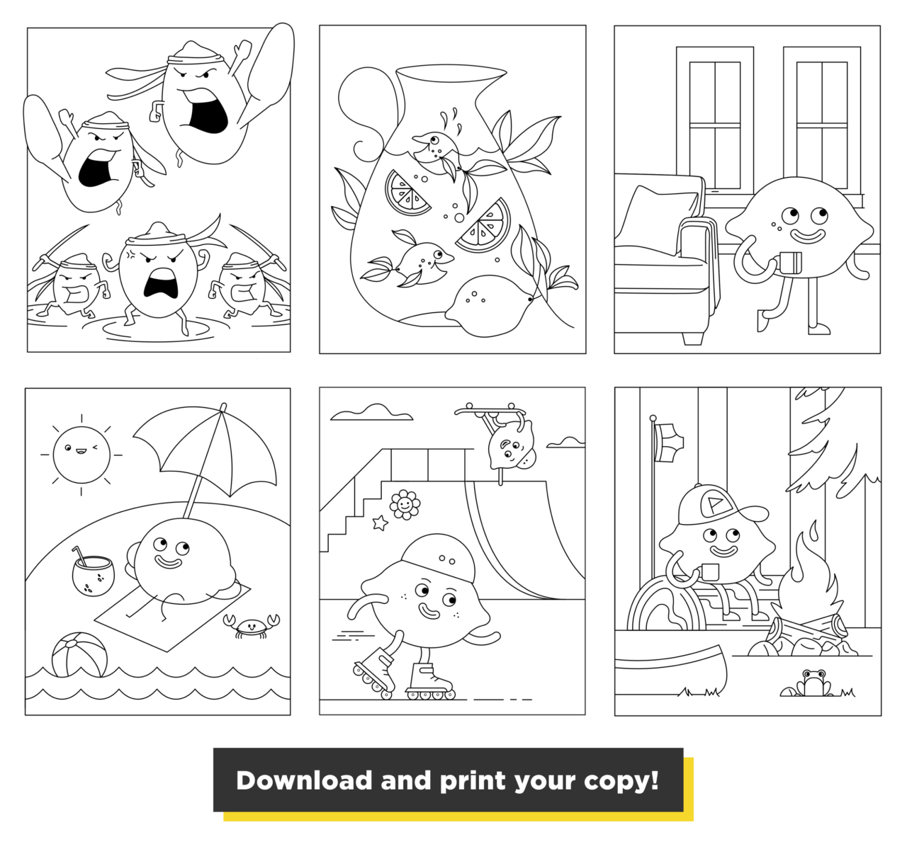 print your own coloring pages