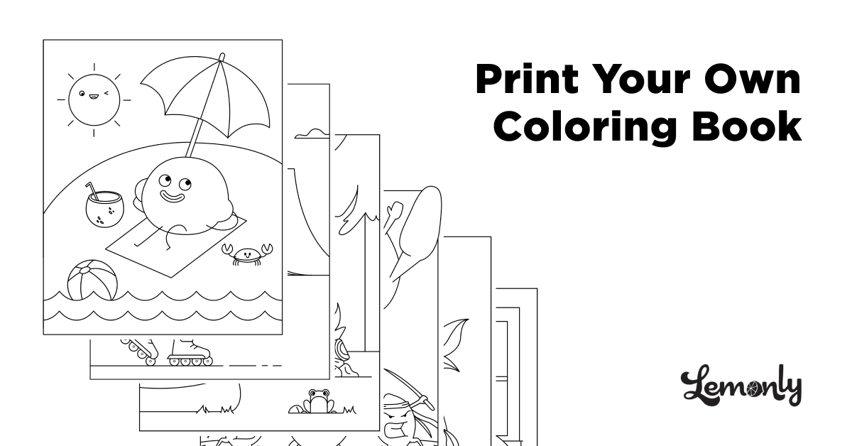 print your own lemonly coloring book  lemonly infographics