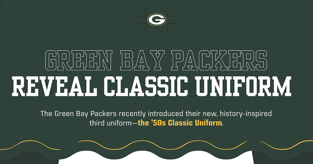 Packers unveil 1950s-style classic uniforms to be worn in 2021