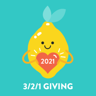 Lemonly’s 3/2/1 Giving in 2021