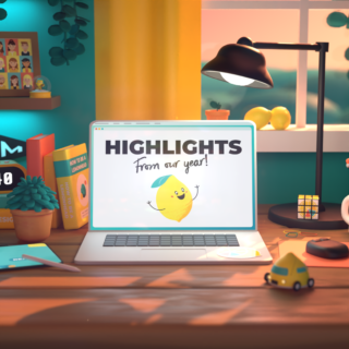 Highlights from Our Year: Lemonly’s 3-D Interactive Annual Report