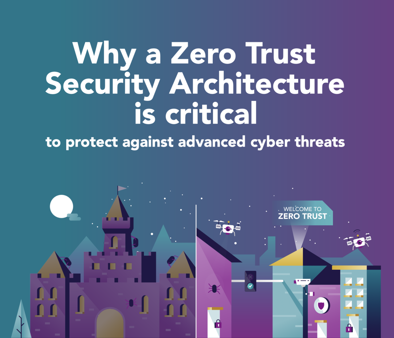 Leidos Zero-Trust Security Architecture Animated Infographic Preview