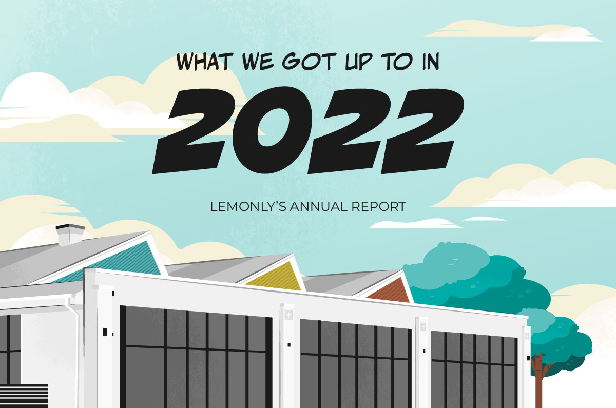 Lemonly 2022 Annual Report Infographic